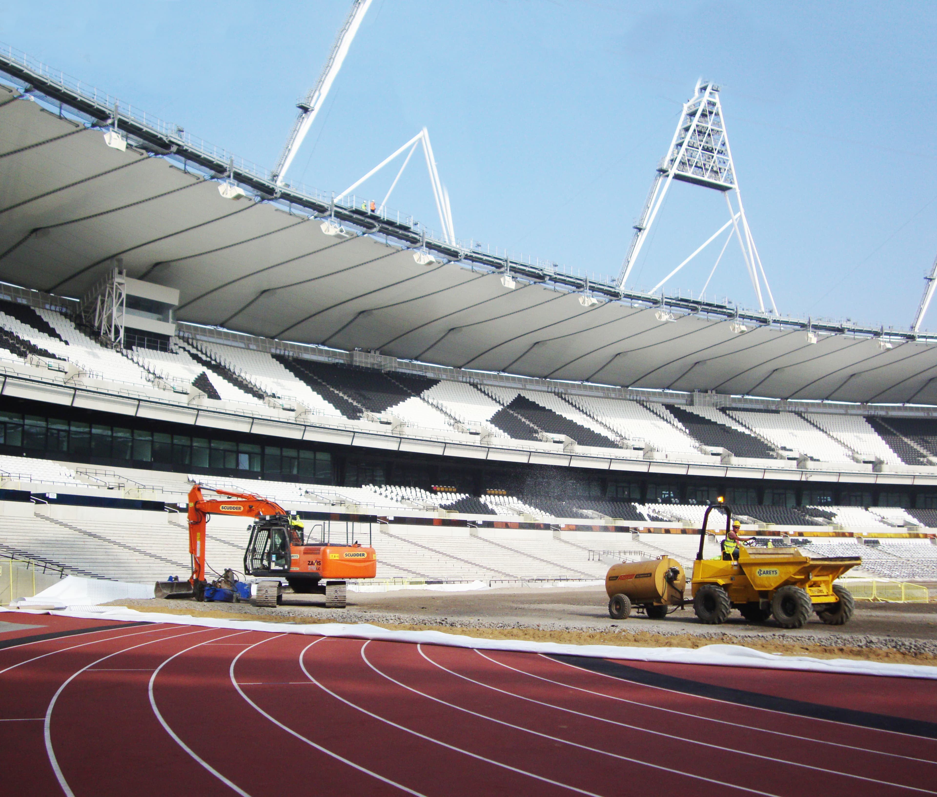 Careys Olympic Stadium Transformation Works